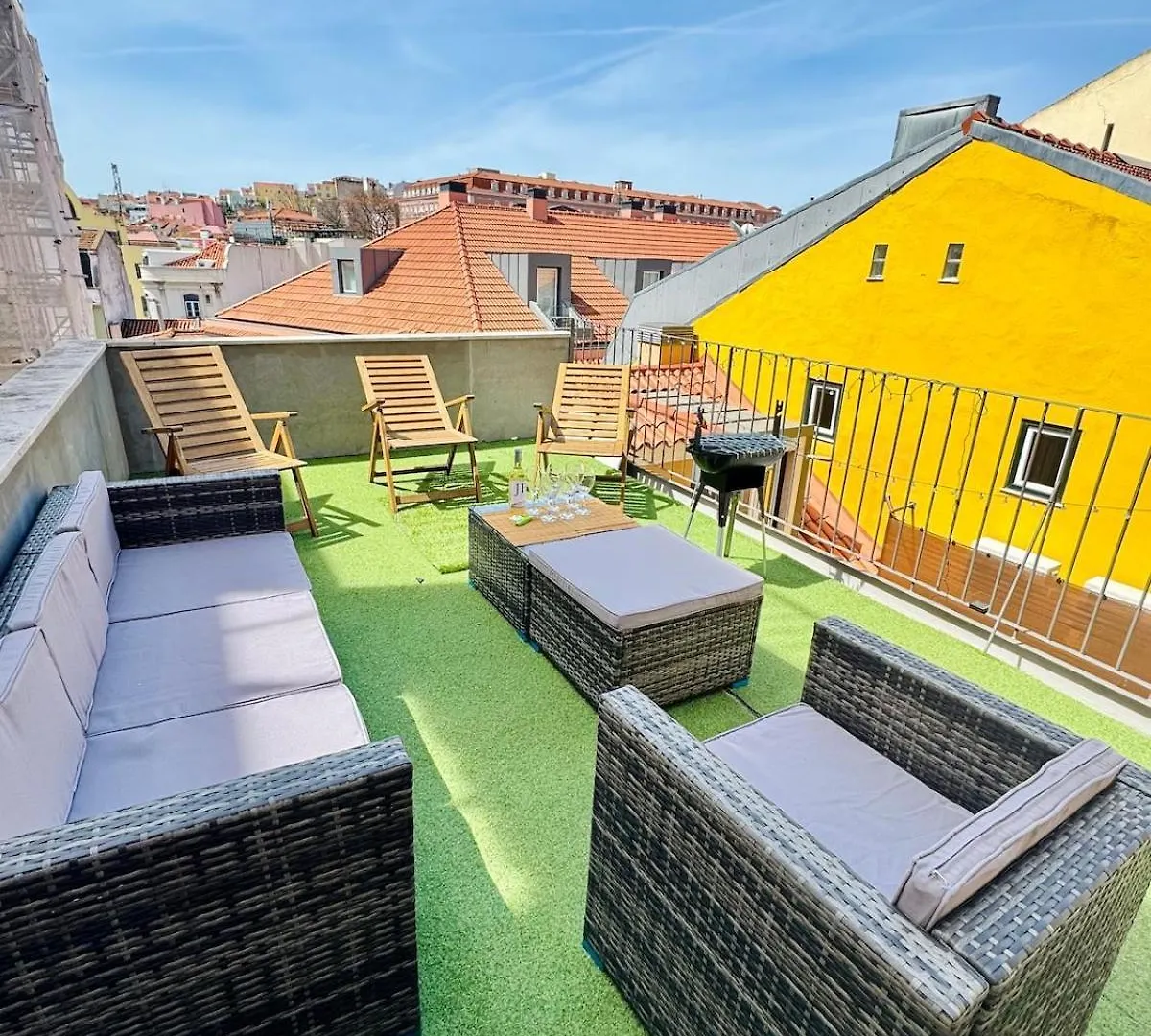 Charming Lisbon Loft With Rooftop Terrace Portugal