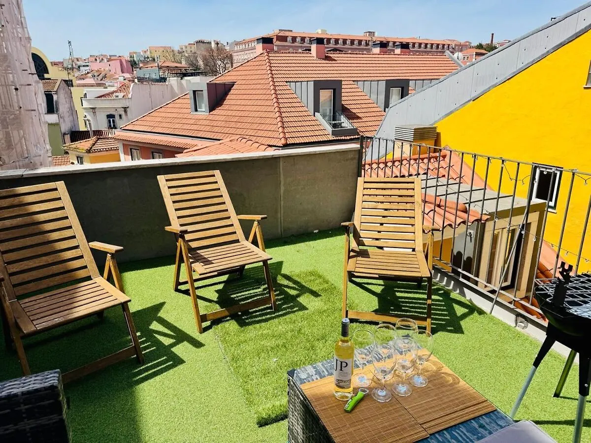 Charming Lisbon Loft With Rooftop Terrace Portugal